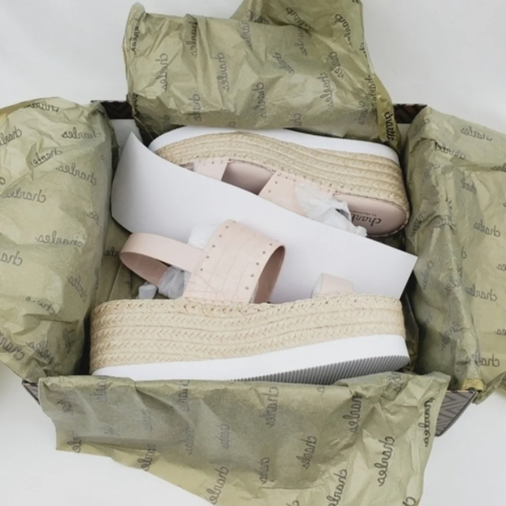 Charles by Charles David scale espadrille platform sandals